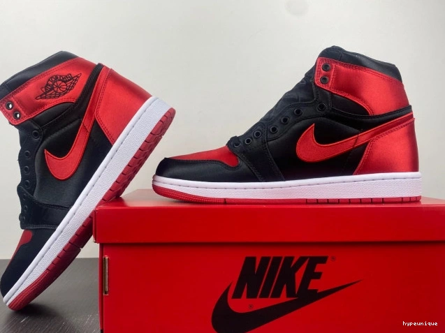HYPE FD4810-061 Jordan WMNS 1 High Satin Air Bred OG 0709